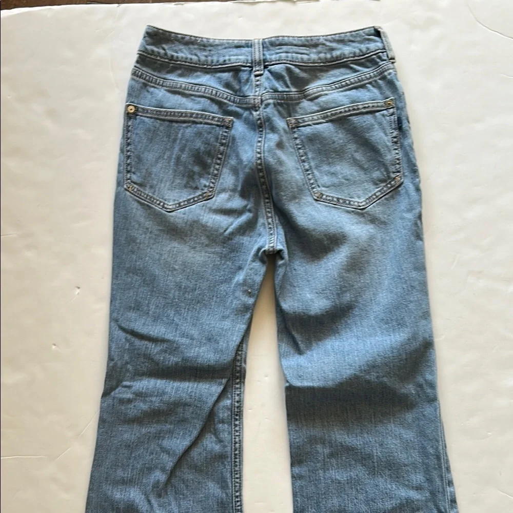 Anthropologie Pilcro High Rise Trouser Boot Leg Jeans size 27 - Picture 5 of 11